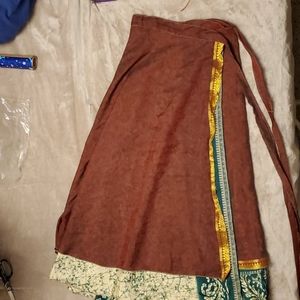 Wrap around skirt
